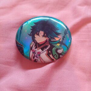 Genshin Impact Xiao Teal Pin